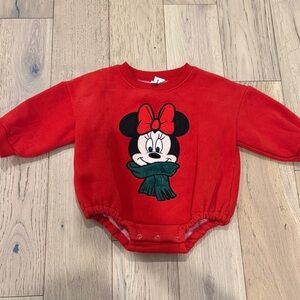Disney Red Minnie Mouse One Piece